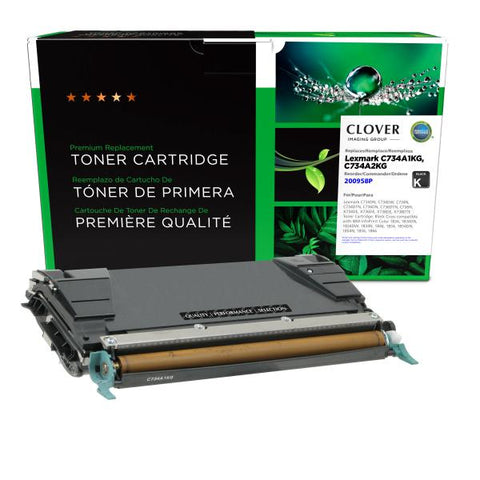 Clover Technologies Group, LLC C734 Black Toner Cartridge