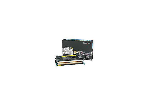 Lexmark High Yield Yellow Return Program Toner Cartridge for US Government (10000 Yield) (TAA Compliant Version of C736H1YG)