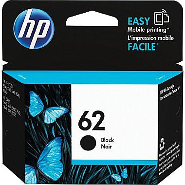 HP 62 (C2P04AN) Black Original Ink Cartridge (200 Yield)