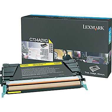 Lexmark Yellow Toner Cartridge (6000 Yield)