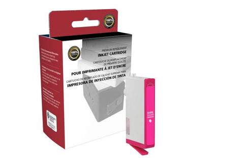 Clover Technologies Group, LLC Remanufactured High Yield Magenta Ink Cartridge for HP CN686WN (HP 564XL)