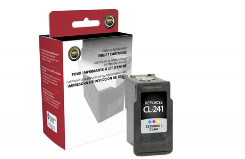 Clover Technologies Group, LLC Remanufactured Color Ink Cartridge for Canon CL-241