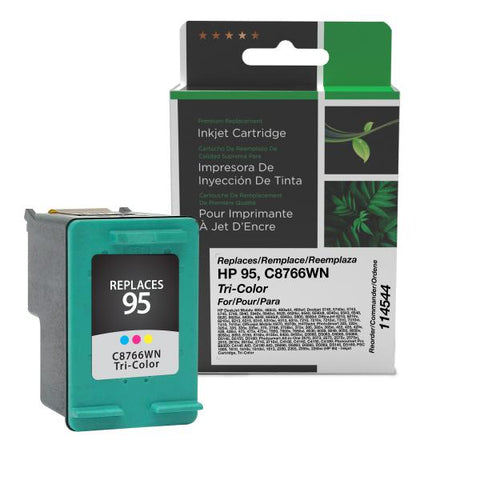 Clover Technologies Group, LLC Remanufactured Tri-Color Ink Cartridge (Alternative for HP C8766WN 95) (330 Yield)