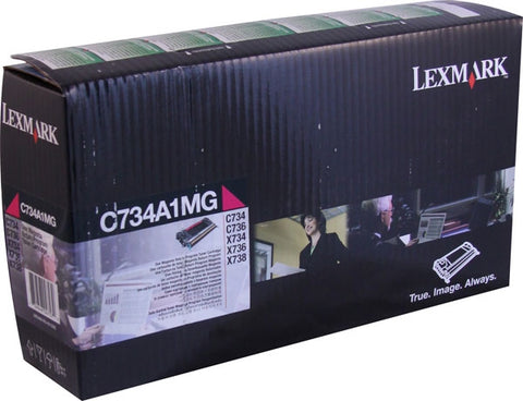 Lexmark Magenta Return Program Toner Cartridge (6000 Yield)